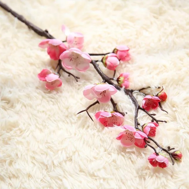 Shininglife China artificial flower Plum blossom flower for home decorations