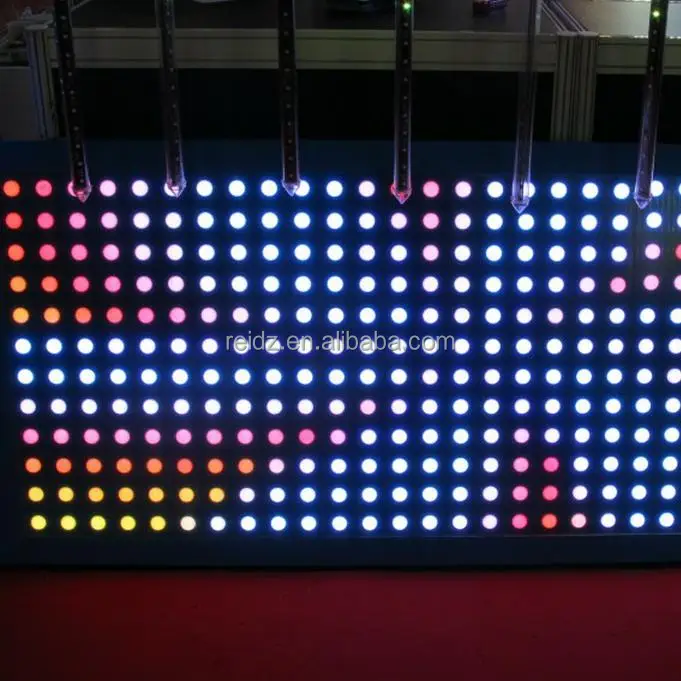 DMX rgb Pixel panel light dj booth bar counter nightclub decoration