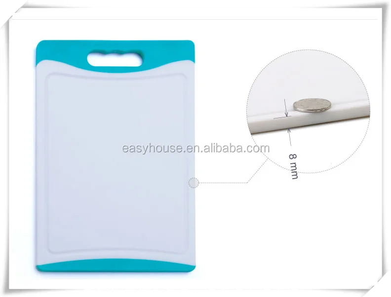 food grade bread custom plastic vegetable kitchen cutting board cb012