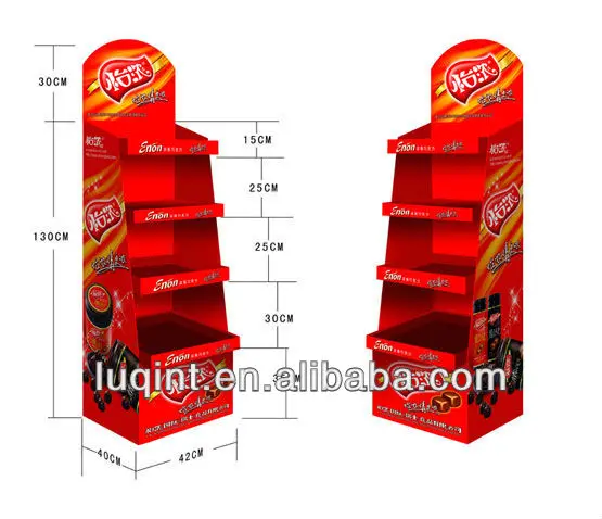 sweet cardboard display