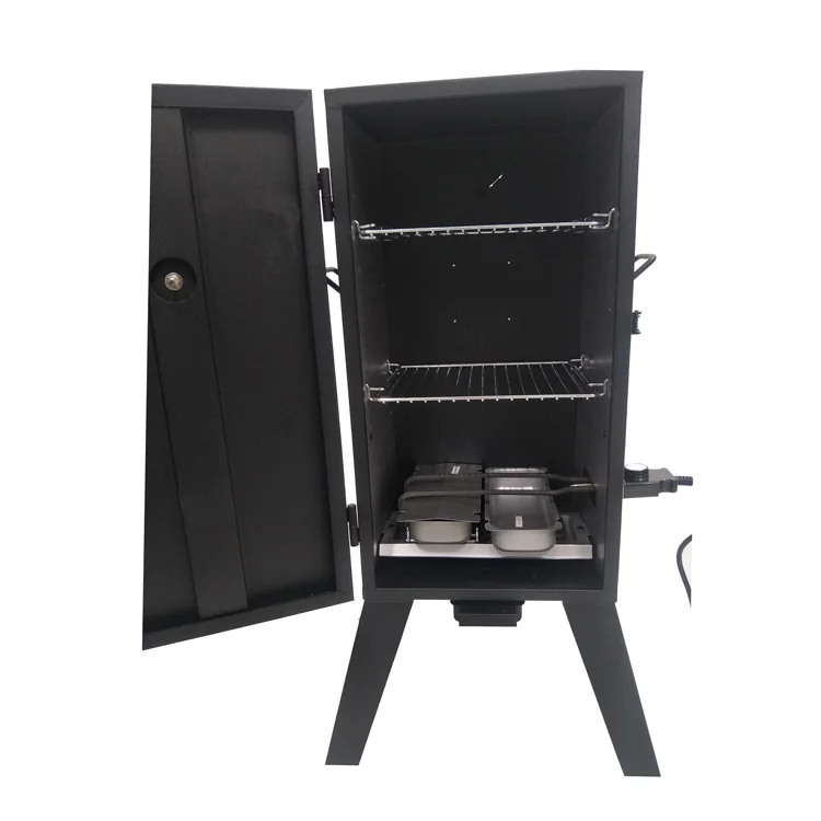 Electric Vertical Smoker with Adjustable Height Cooking Grid