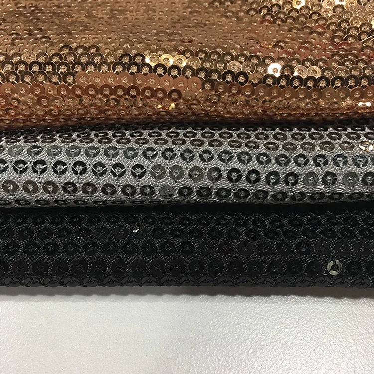 hot-selling wholesale Professional cheap fashionable soft paillette lace sequin fabric