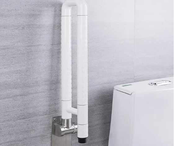 Регулируемый/складной пластиковый держатель для унитаза для инвалидов