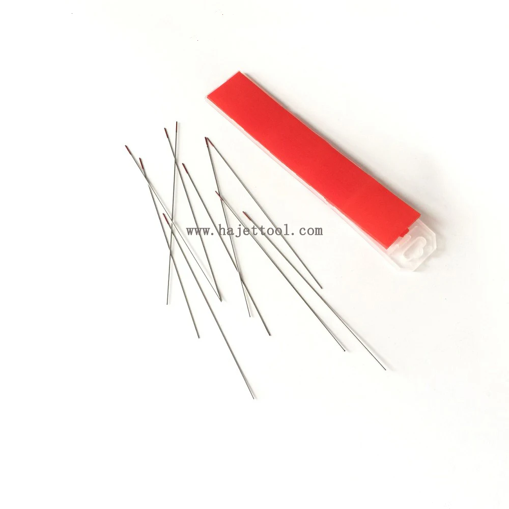Jewelry spot welder tips welding electrode needles 1mm 1.5mm 2mm Tungsten Electrodes