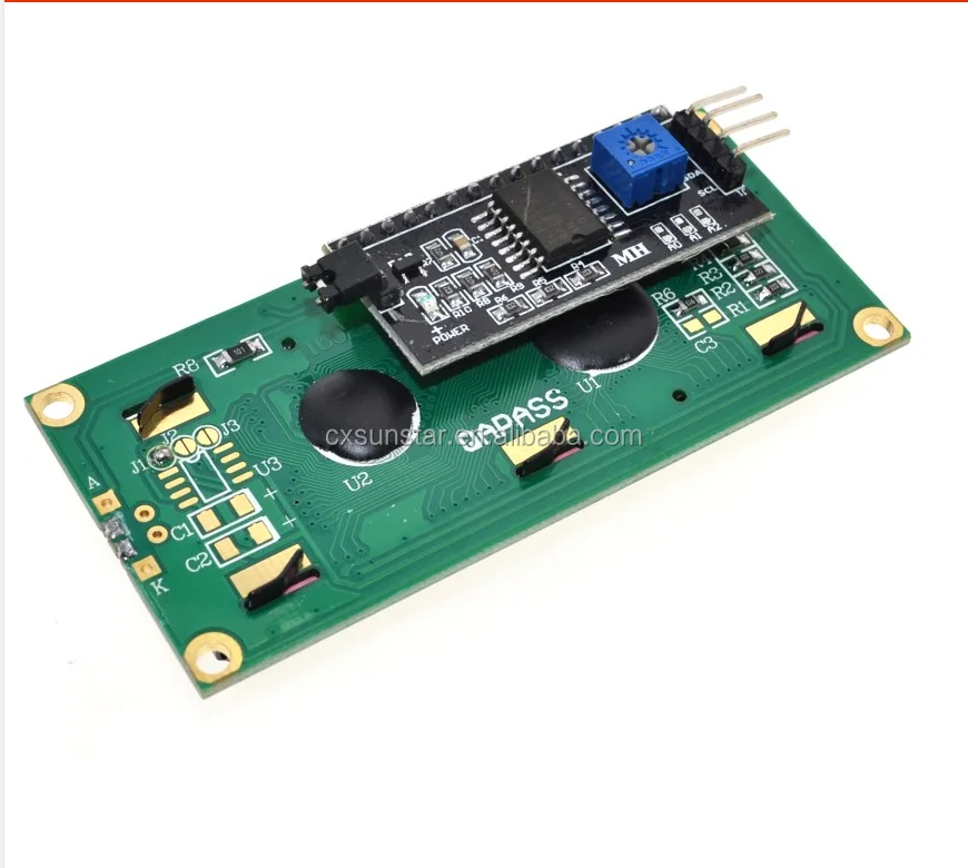 LCD 1602 module Blue screen IIC/I2C for LCD1602 Adapter plate