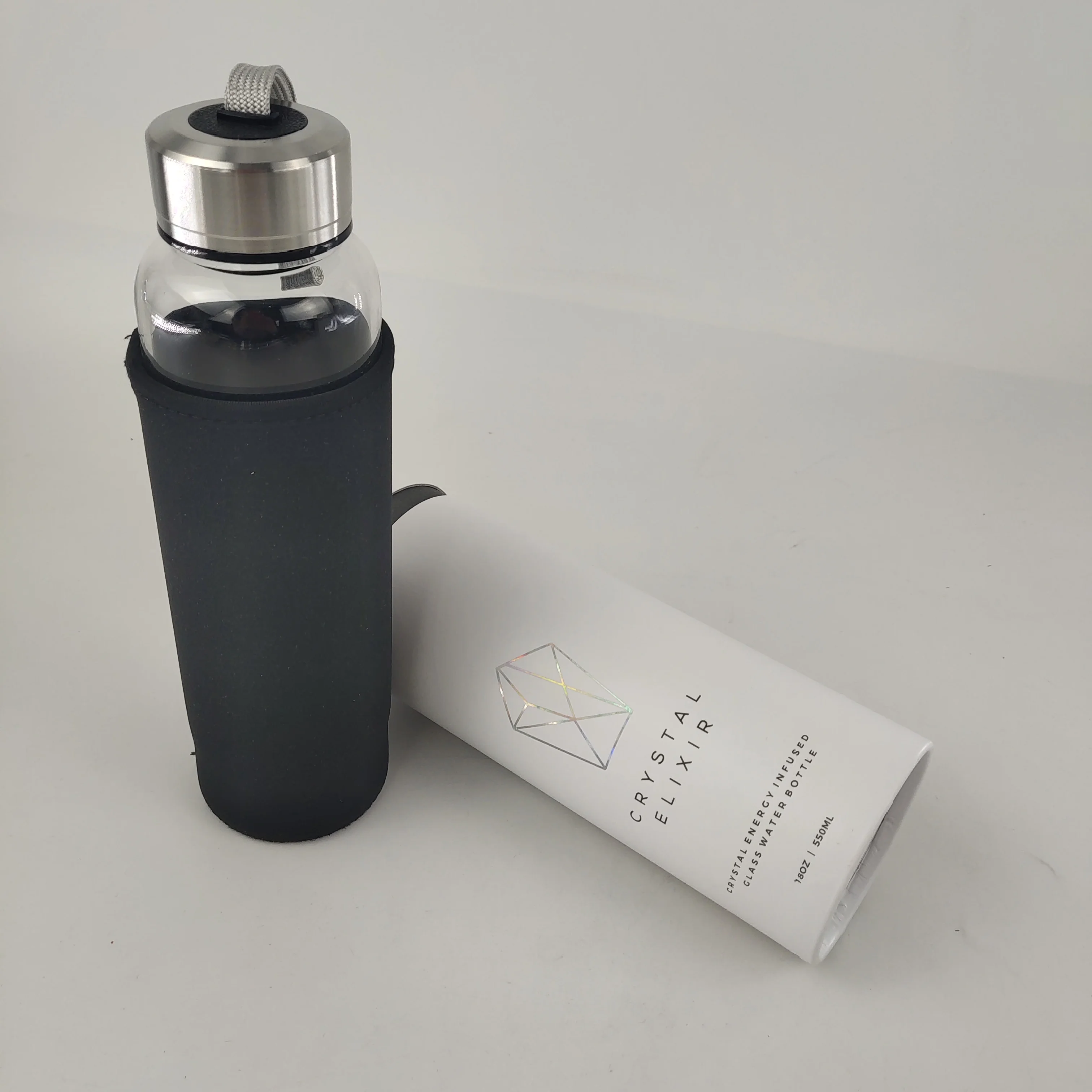 Round Box Packaging for Water Bottle Packaging Gift/water Packaging Kraft Paper Customized OEM Brand Custom Color Cylinder