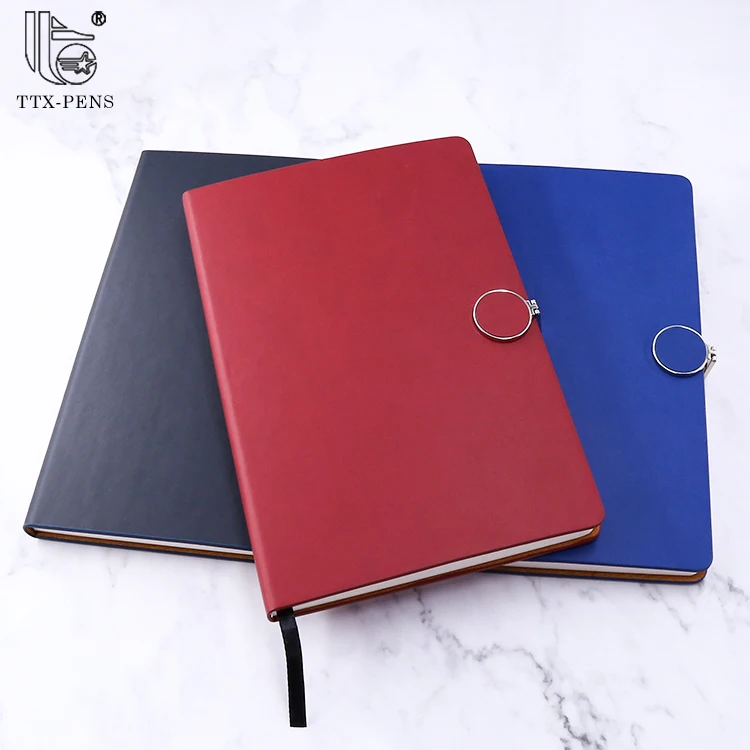 TTX Factory Direct Leather Notebook Elastic Band A5 Custom Notebook Diary