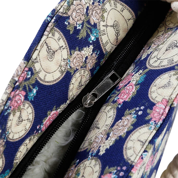 Custom Canvas Bohemia Beach bag Tote Shoulder Bags Women Canvas Handbags