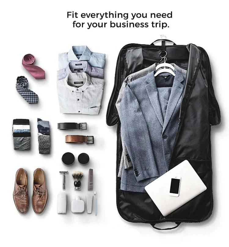 
Multiple Pockets Mens Suit Cover Garment Travel Suit Bag 