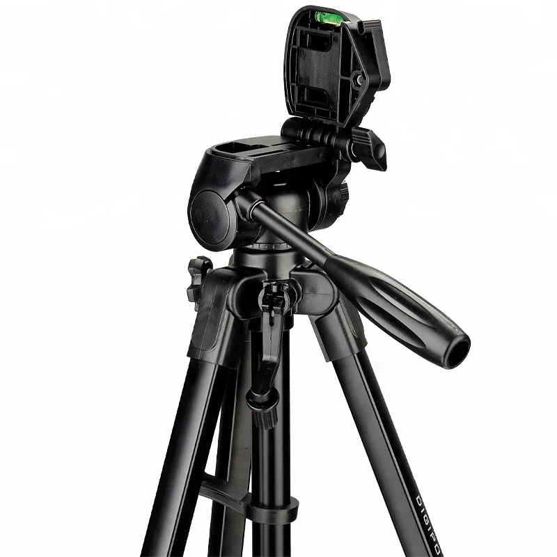 
DIGIPOD TR452 Popular Cheap Price 1350MM Height Basic 1/4 Camera Phone Tripod Light Weight Video Tripod 