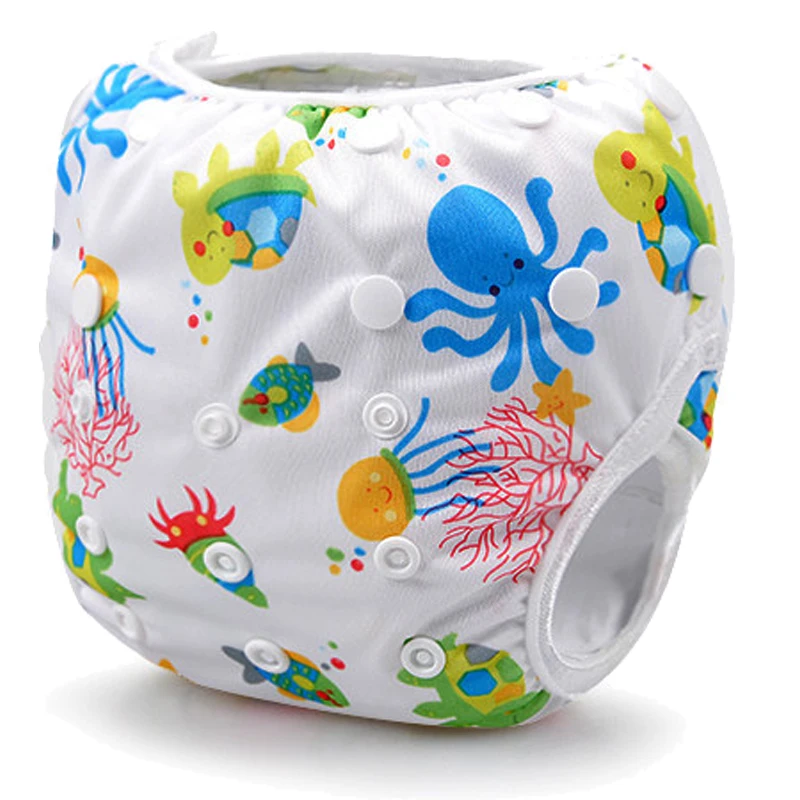 All In One Size Baby Swimming Diapers New Design Swim Nappy For Summer