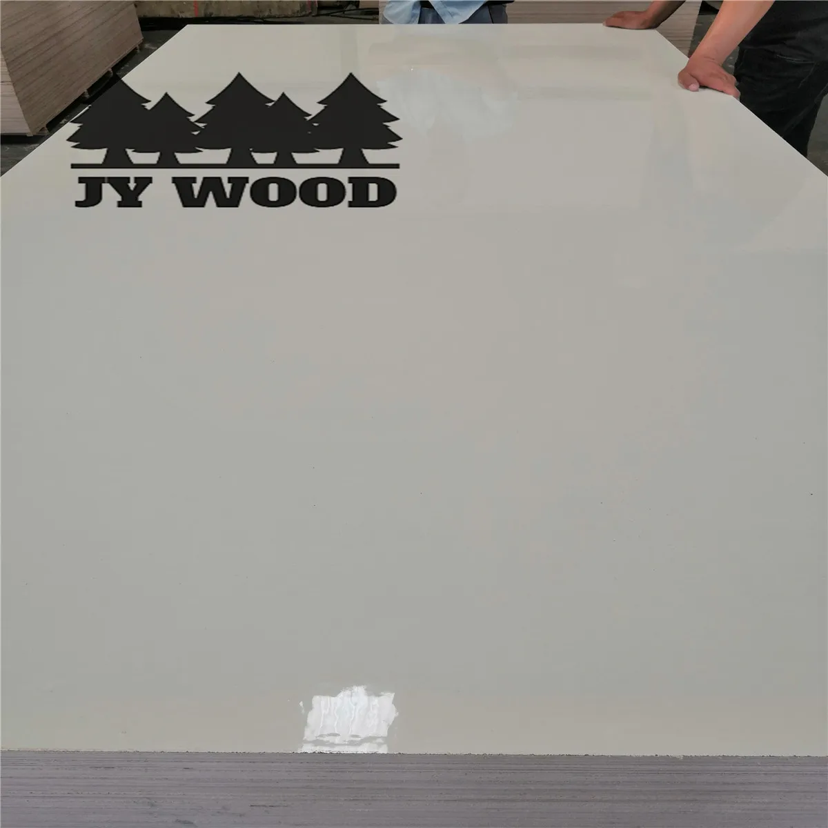 high glossy panel laminating hot press plywood furniture 12mm hpl plywood