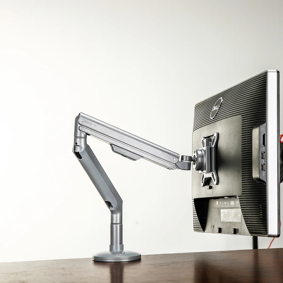 STARSDOVE Full Motion Gas-Spring-Adjustable Desk Mount LCD Monitor Arms