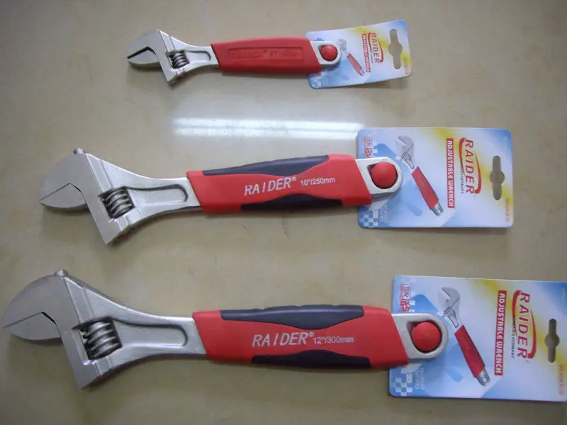 Adjustable Wrench with monkey spanner