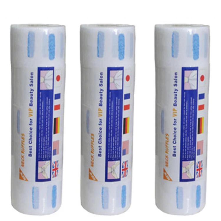 Wholesale hairdressing 5 rolls pack disposable Hairdressing Neck Paper cover for barber