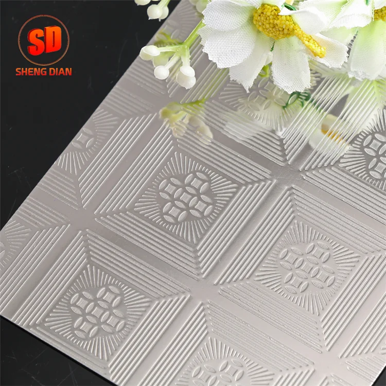 Фабрика питания индивидуальные оригинальный цвет тонкий лифт из нержавеющей стали с тиснением облицовка лист 316L