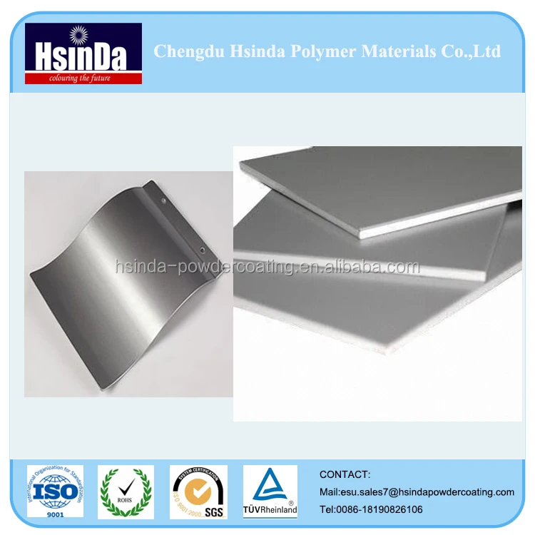 Горячие продажи бесплатный образец ral 9006 распыления порошка