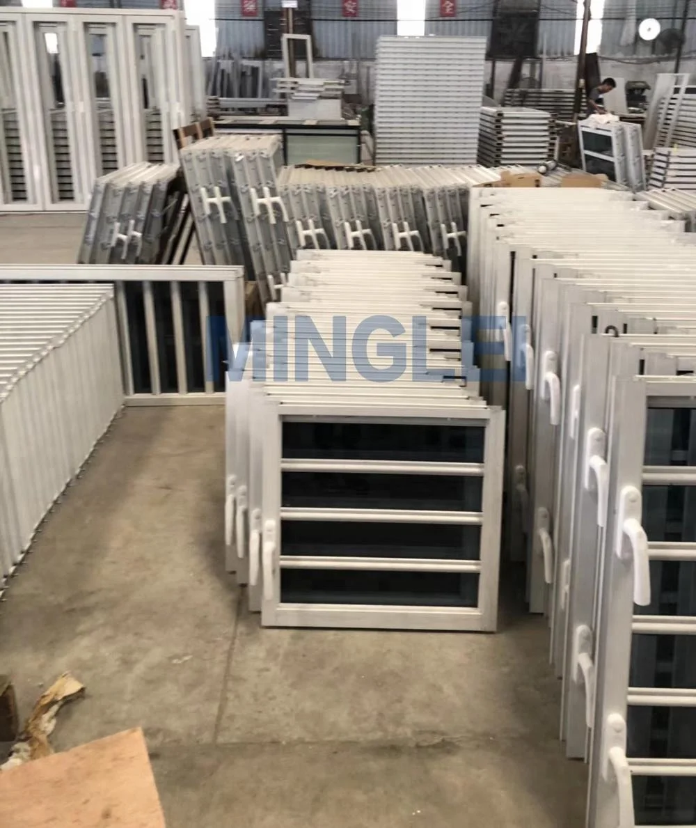 Minglei Aluminum louvered jalousie windows with glass shutter