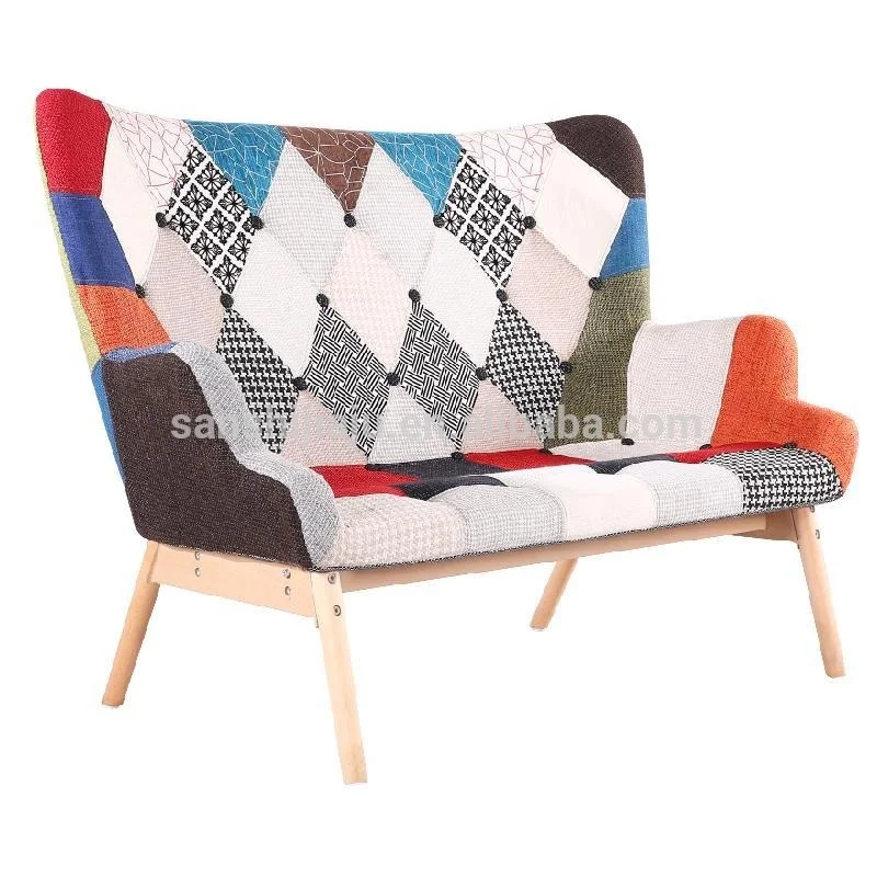 European Style Fabric/Patchwork Living Room Sofa Sets Chairs for sale