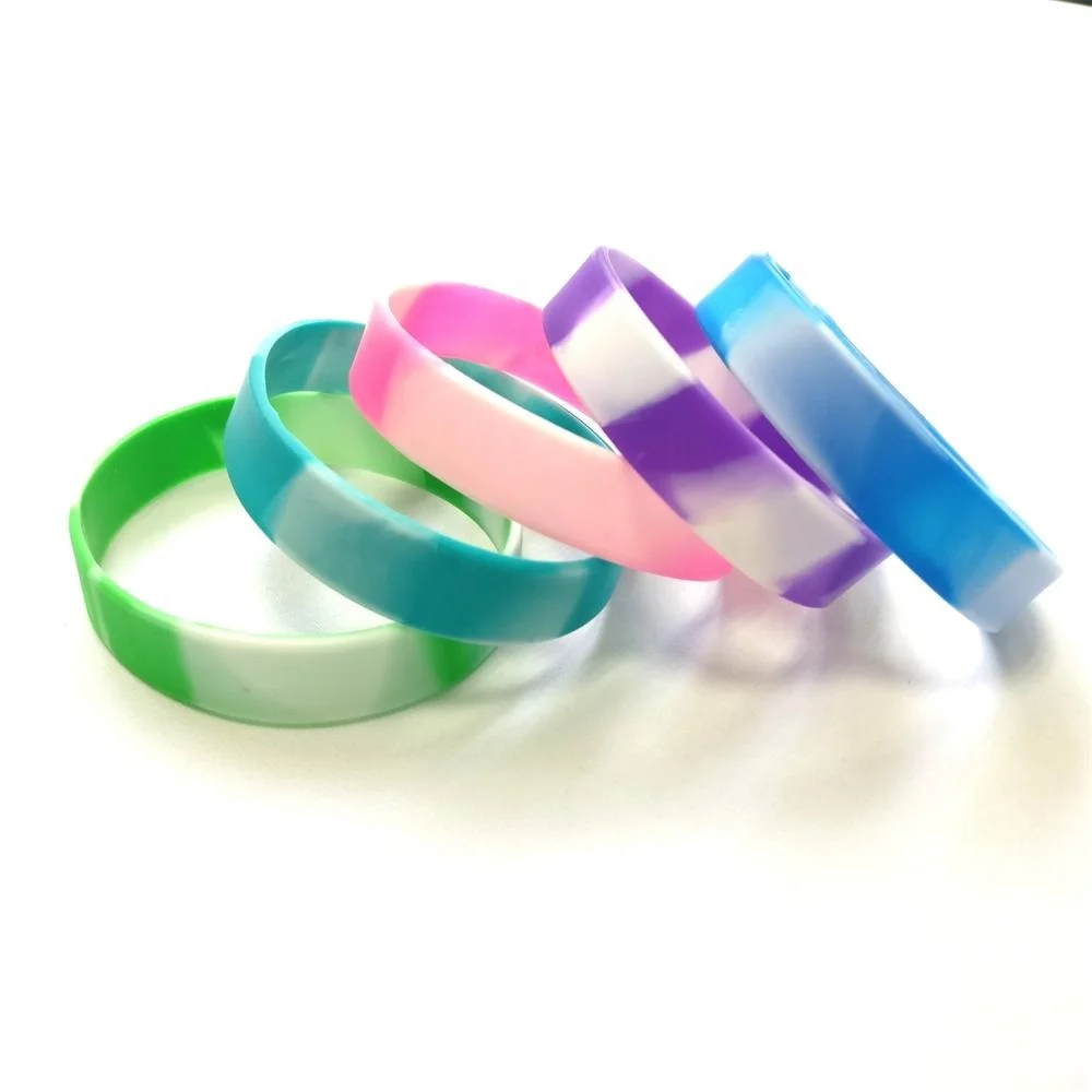 
standard bulk cheap custom 100% silicone bracelets silicone wristband 