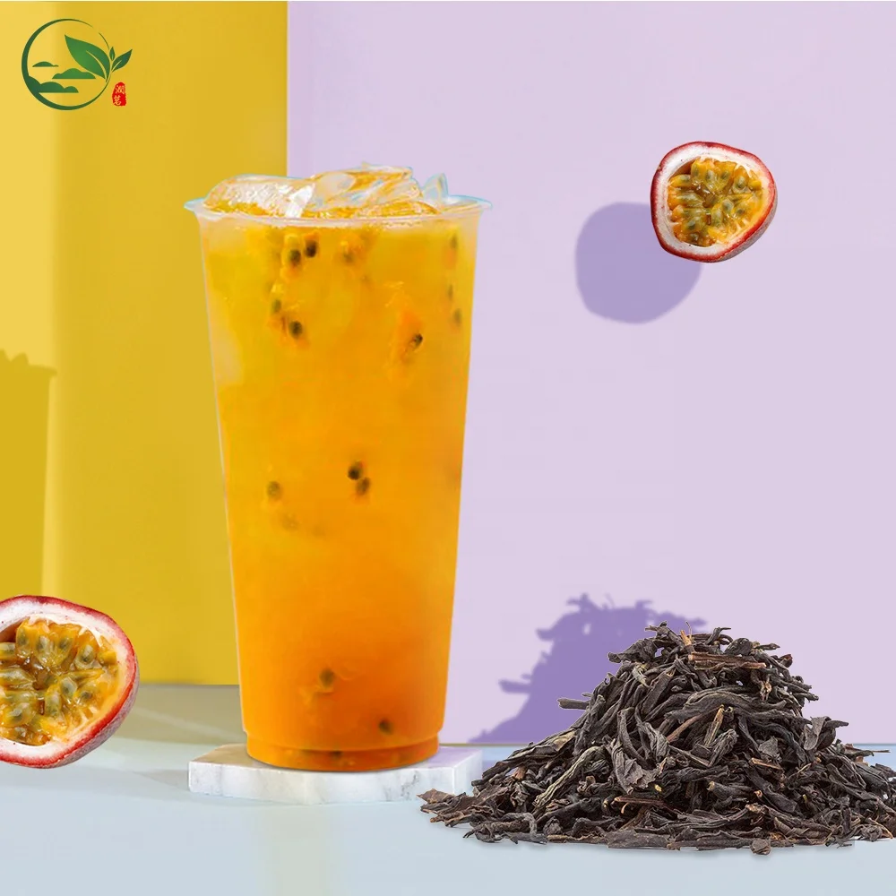 Pure Ceylon Passion Fruit Black Tea Bubble Pearl Milk Tea Manufacturer Supplies Wholesale