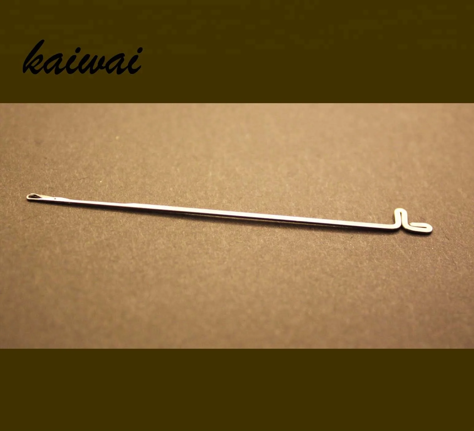 
Hand driven flat knitting needles 