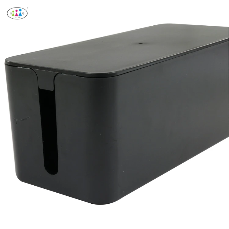 Cable Management Box Cord Organizer Kit Cover Conceal Hide Wire Plug Box