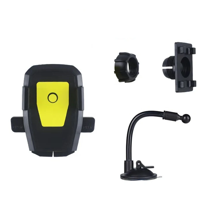 JCX/360 degree Universal Windscreen Car Stand Multiple smartphone holder