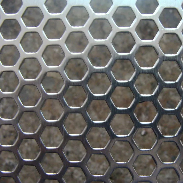 Aluminum / stainless steel/ Mild steel Round Hole Perforated Metal Sheet