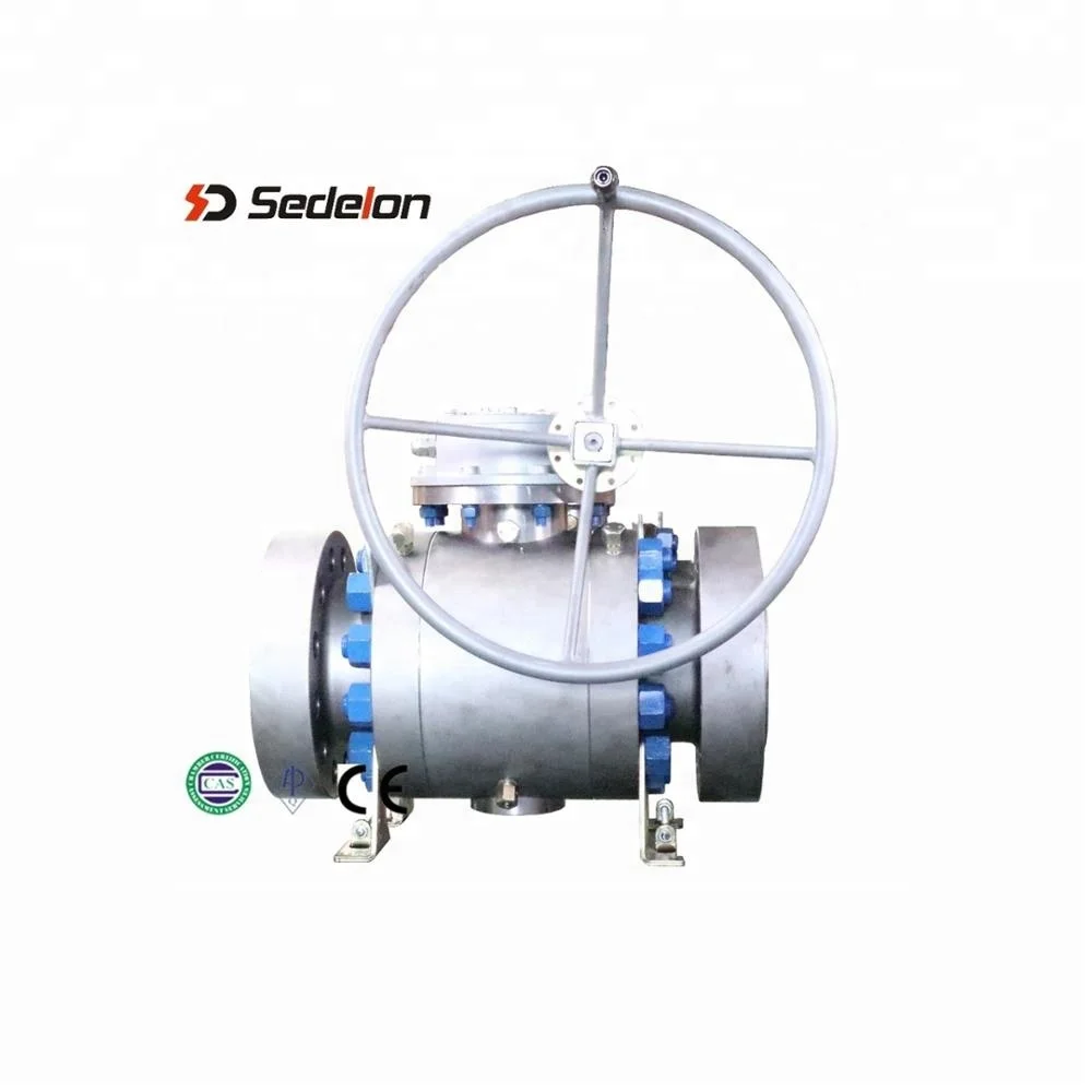 API WCB шаровой кран с редуктором высокого давления