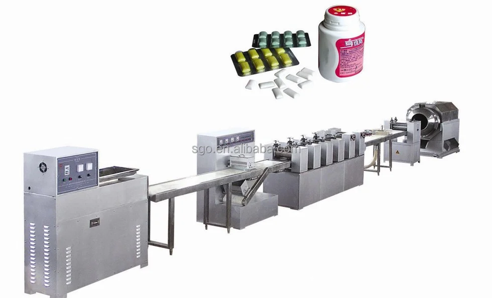 Chewing Gum Coating Machine Chewing Gum Production Line