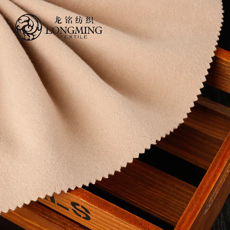 New design wool like polyester heavyweight viscose elastane yarn dyed fabric for coats