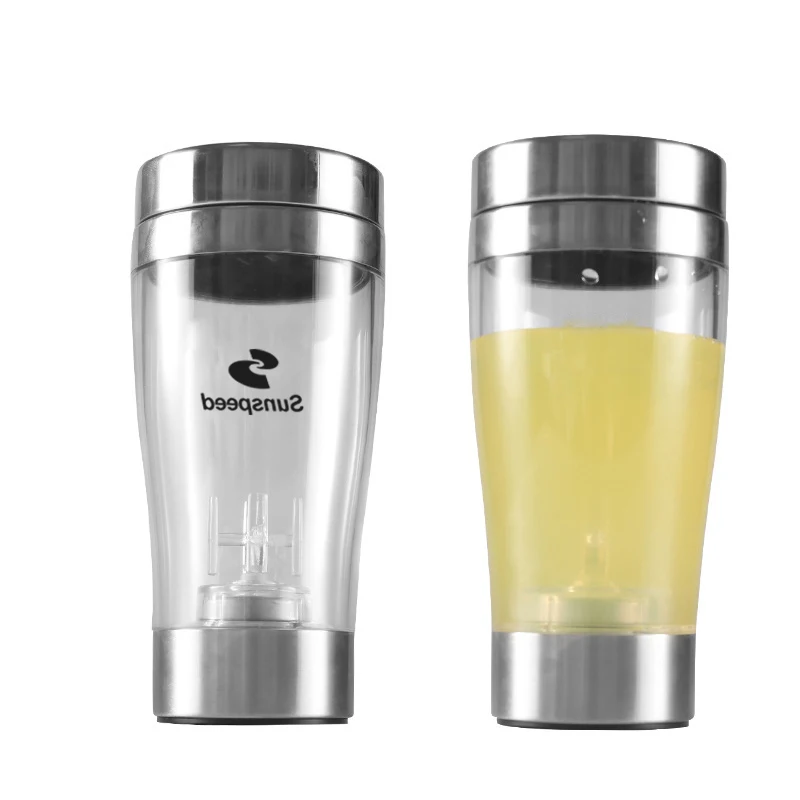 400ml Wholesale Bpa Free Fitness Sports Cup Electric Protein Powder Shake Bottle with Factory Price