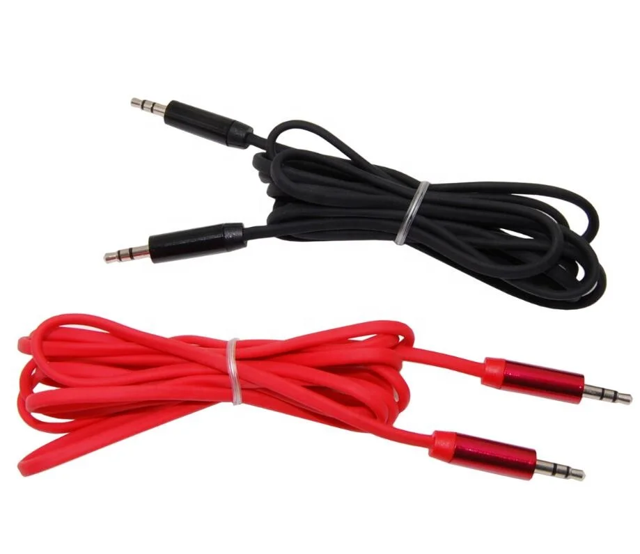 HIGH QUALITY FLEXIBLE 3.5MM AUXILIARY AUDIO CABLE