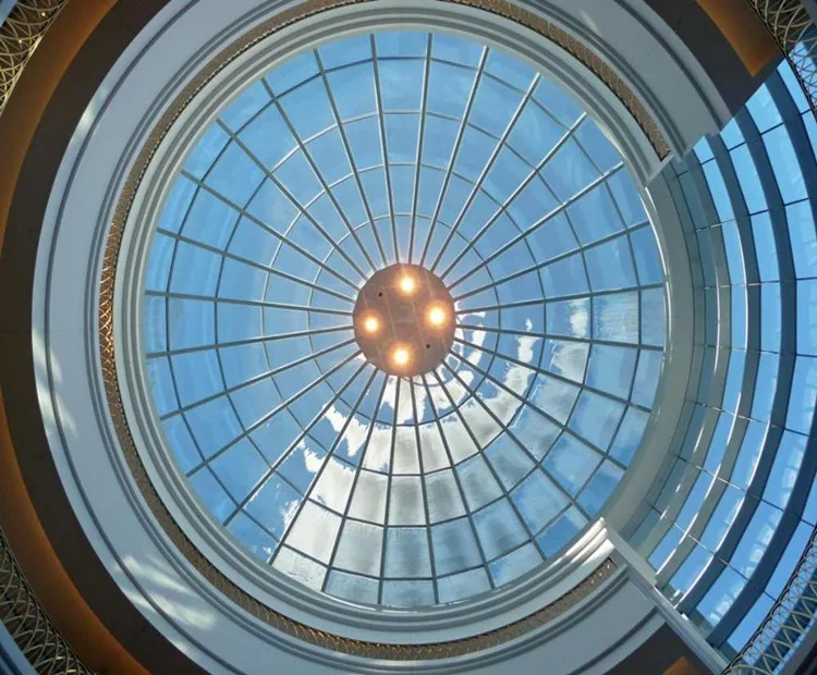 tempered glass doom roof