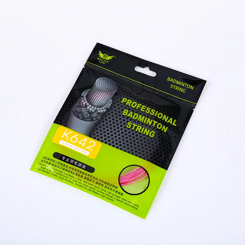 Branded String Badminton with Resistance Ultra High Elastic L Badminton Racket The Fine Fiber Nylon any Colors Diversity CN;GUA