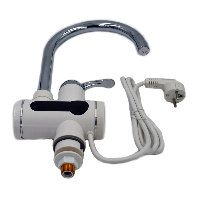 Hot selling 220V 3000W 5s instant water heater tap for kitchen instant hot water tap for bathroom NBYT-311W