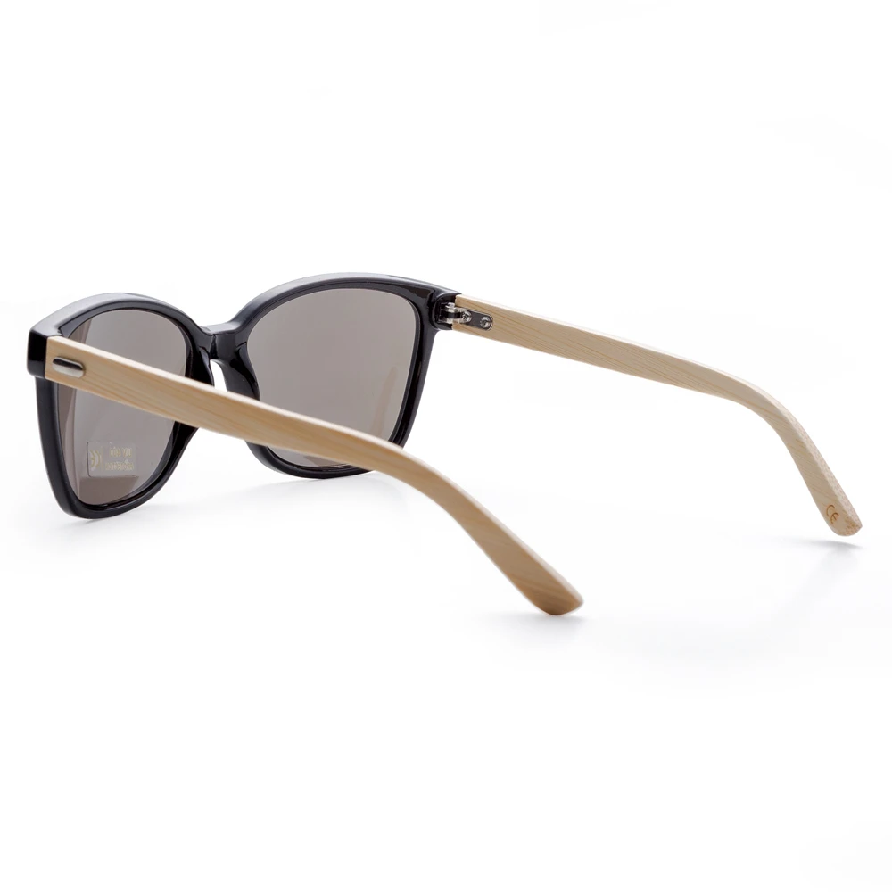 Big discount Cat 3 UV400 Wooden Sunglasses with pc frame Wholesale in china