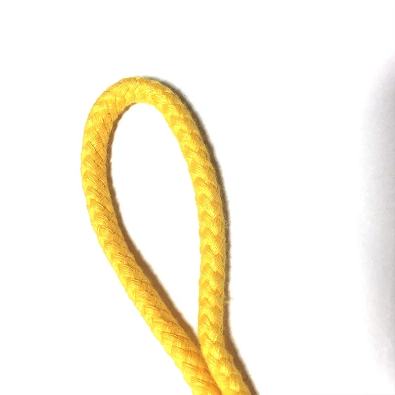 6mm white cotton rope /colored cotton rope