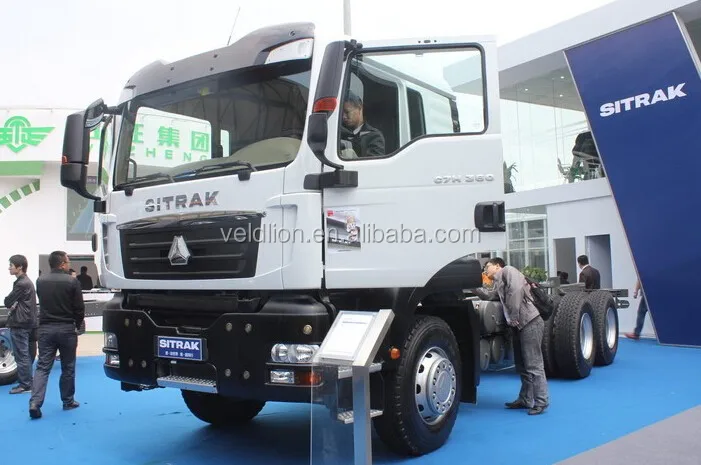 SINOTRUK SITRAK C7H 25-30 TON 6*4 HEAVY DUMP TRUCK DRIVING 360HP