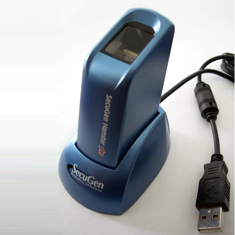 Original USB Fingerprint Scanner Secugen Hamster Plus with Free SDK for Government or Bank