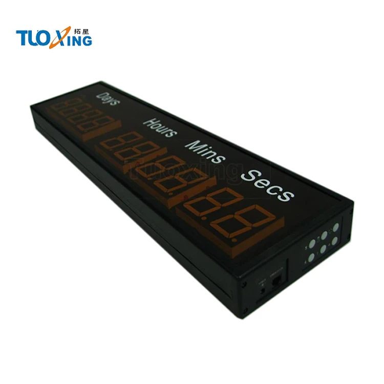 10000 days LED digital countdown timer wall mount