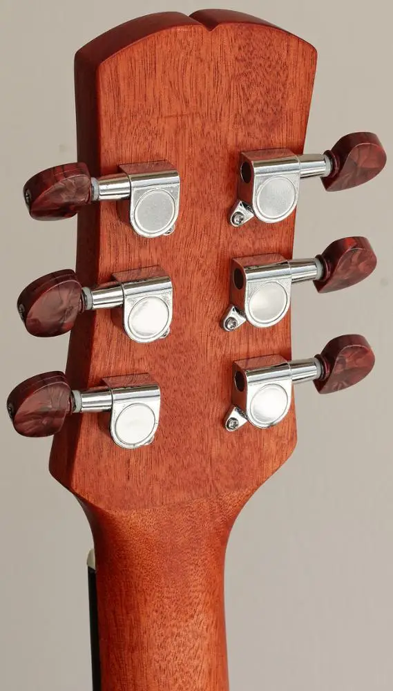 Professional 41' chinese acoustic guitar with EQ pickup preamp HW-124AC