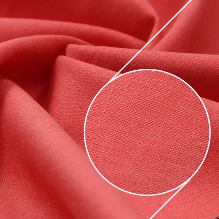 90% linen 10% viscose blended fabric