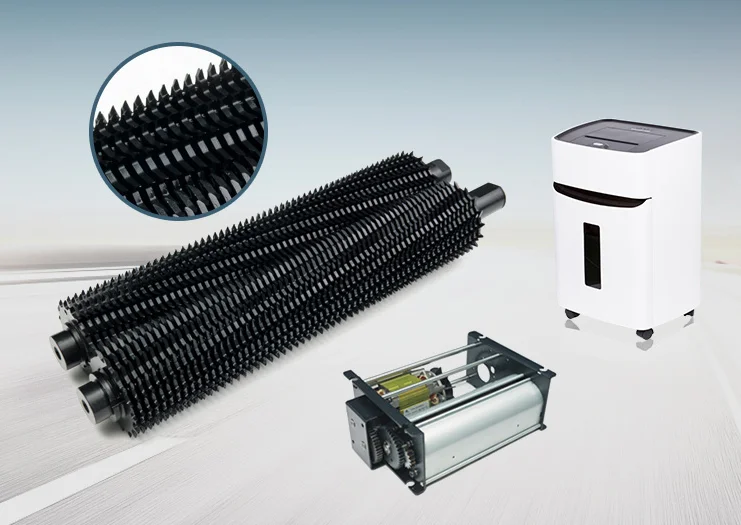 E215p10 , High secrecy Paper shredder parts cross cut blades shredder cutter