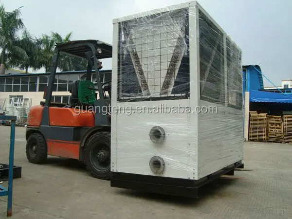 Air source heat pump water heater for commercial buildings like hotel, hospital, school