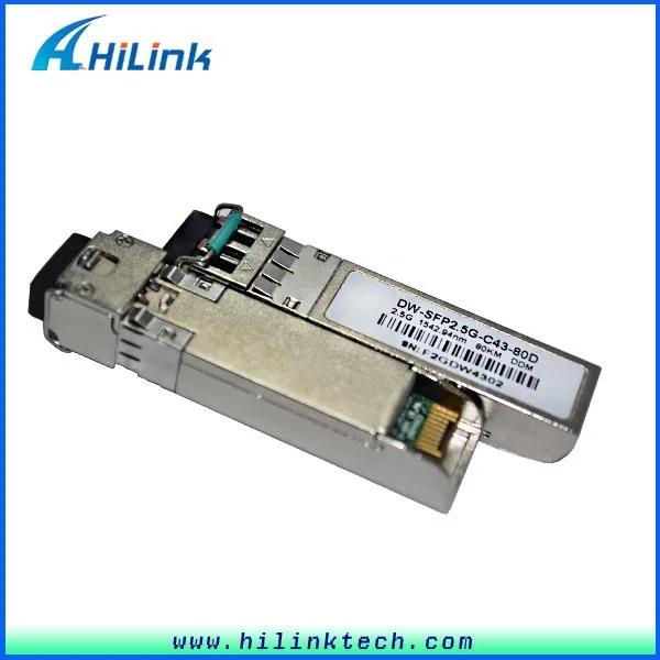 фабрика фарфора 2.5g sfp 80km dwdm sfp