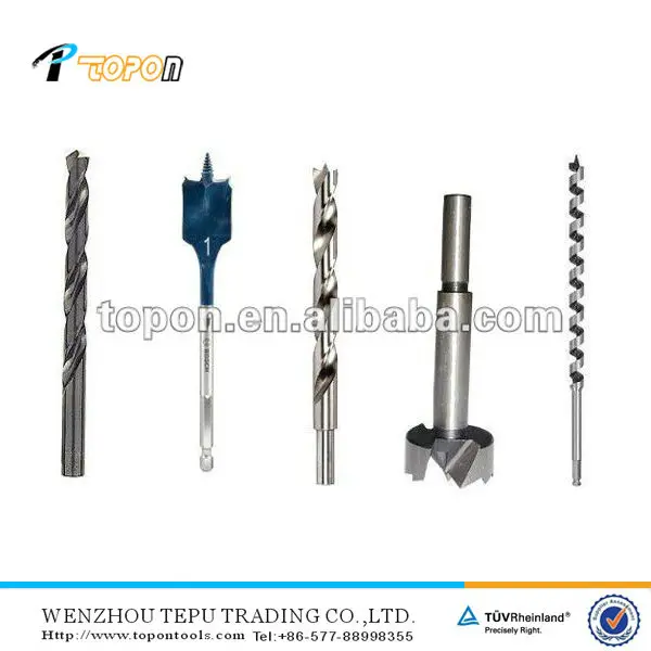 Black oxide wood auger bits hss square drill bit with different types