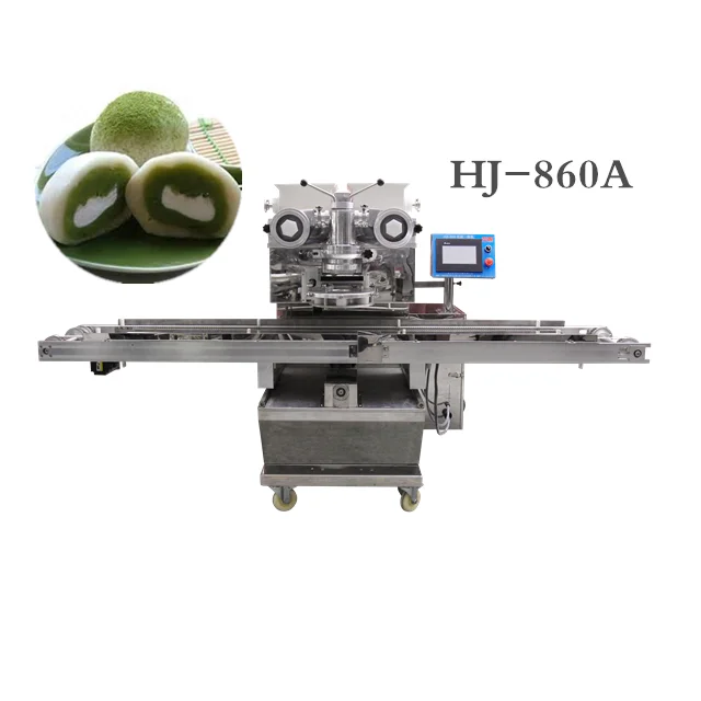 Daifuku Mochi Japanese Pandan Mung Bean Rice cake Sweets machine Mashu machine manufacturer (CE certification)