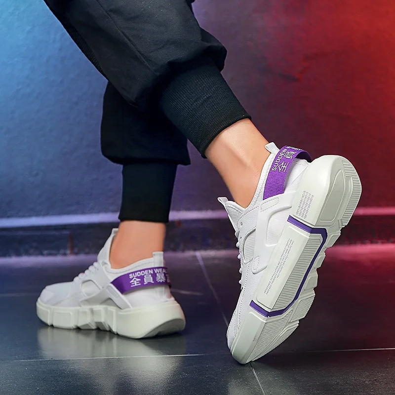 New style popular rich sports mesh running shoes low upper hot style breathable small white shoes running casual shoes